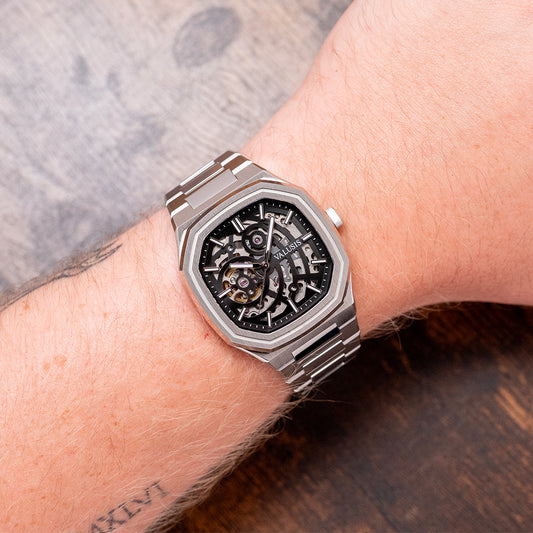 2026 Valusis Volt Skeleton Automatic 40mm on Bracelet