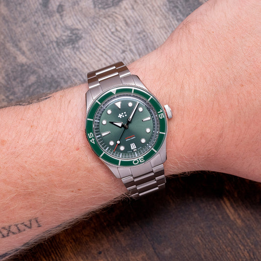 2024 Christopher Ward C65 Aquitaine Auto Green 41mm