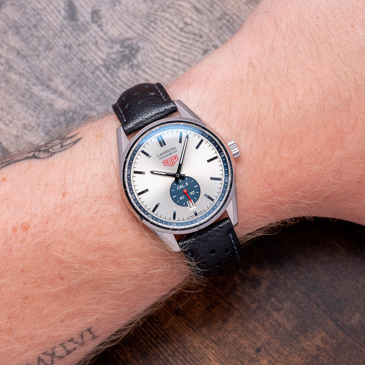 2018 TAG Heuer Carrera Caliber 6 Automatic on Strap 39mm