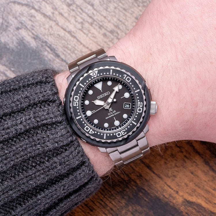 2021 Seiko Prospex Solar 'Tuna' on Bracelet 47mm SNE497J1