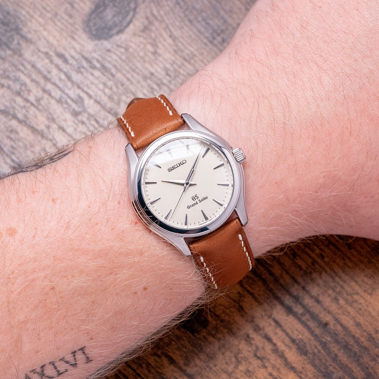 2000s Grand Seiko 9F Quartz 36mm White Dial SBGX009