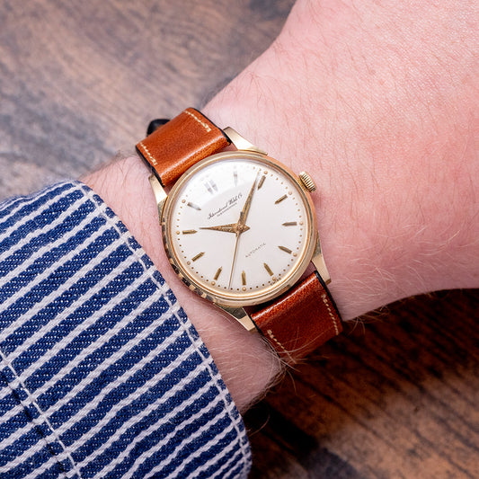 1952 IWC Automatic Cal. 852 34mm Gold Capped "Calatrava"