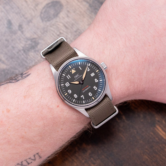 2019 IWC Pilot Automatic Spitfire Black Dial 39mm IW326803