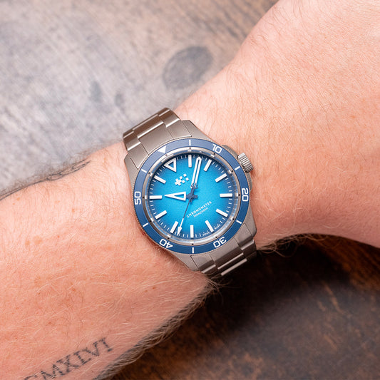 2025 Christopher Ward C60 Trident Lumière Blue 41mm