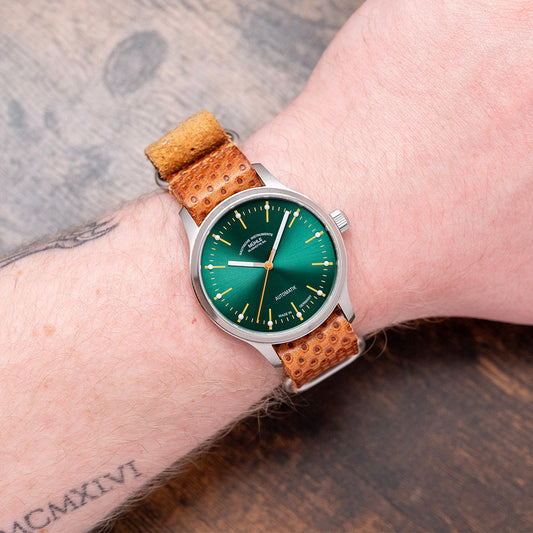 2019 Mühle Glashütte Panova Green Automatic 40mm
