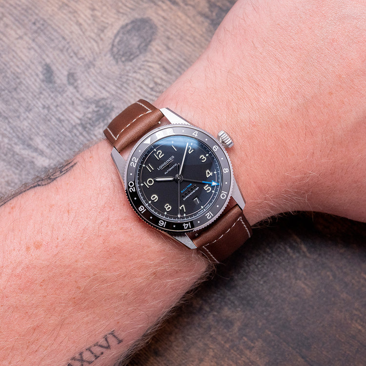 2024 Longines Spirit Zulu Time Automatic 39mm GMT L3.802.4.53.2