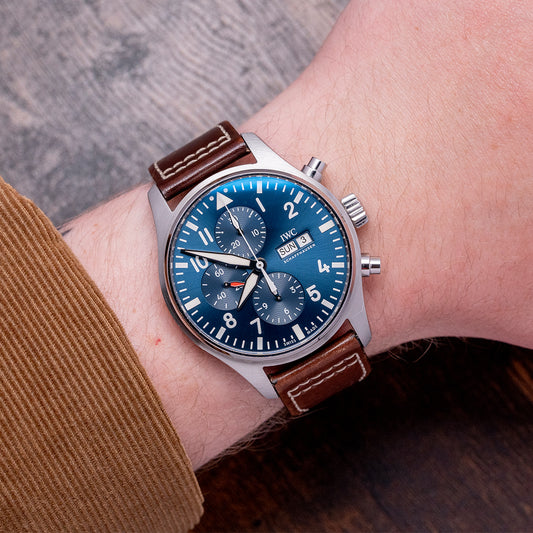 2017 IWC Pilot's Chronograph 'Le Petit Prince' Blue 43mm IW377714