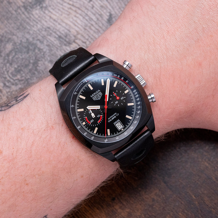 2020 TAG Heuer Monza Chronograph Black 42mm CR2080