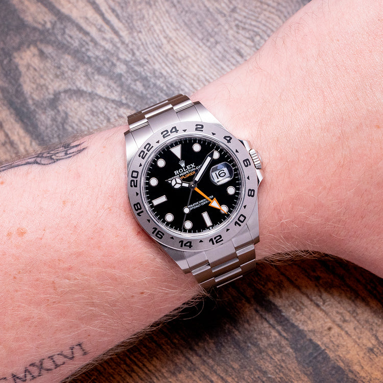 2022 Rolex Explorer II Black Dial 42mm New Reference 226570