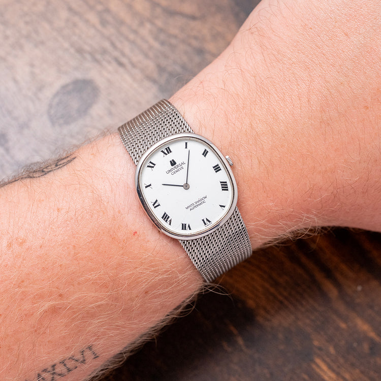 1967 Universal Genève White Shadow Automatic on Bracelet 886049