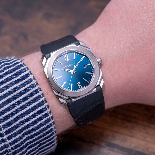 2016 Bulgari Octo 38mm Automatic Blue BGO38S