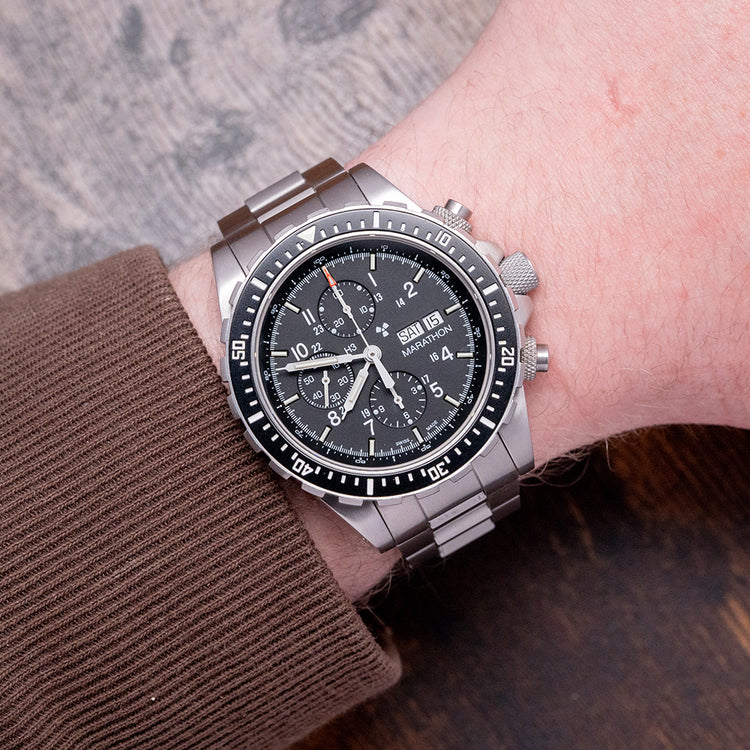 Marathon 'CSAR' Automatic Chronograph Jumbo 46mm
