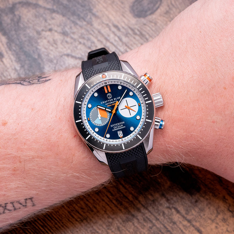 2023 Crafter Blue Hyperion Ocean Chronograph 42mm Blue