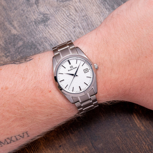 2024 Grand Seiko 'Snowflake' Titanium 37mm 9F SBGX355G