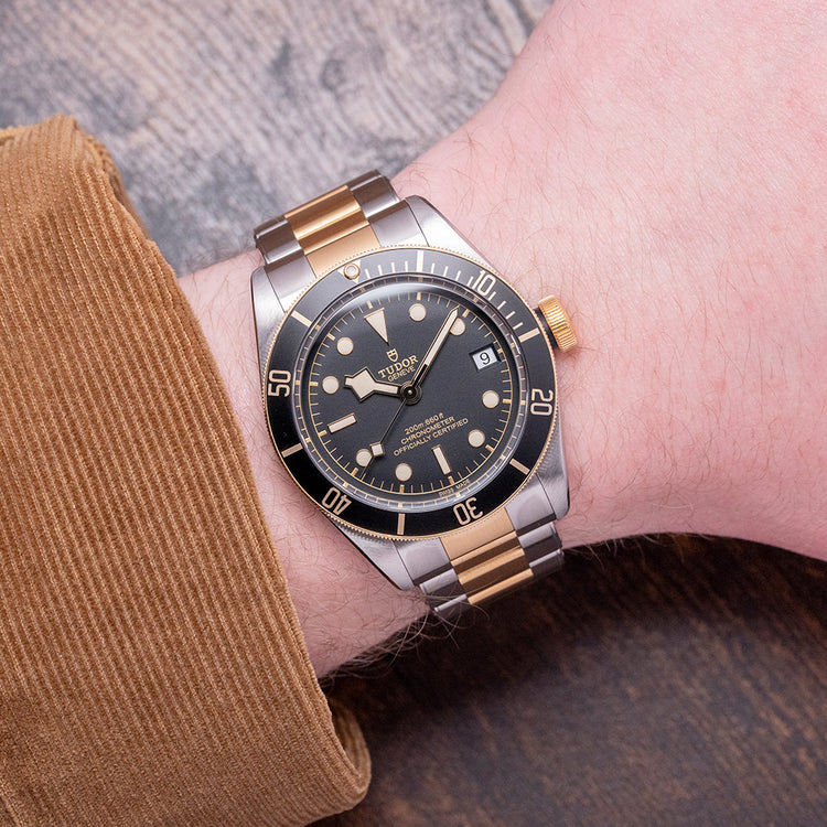 2016/17 Tudor Black Bay Steel & Gold Black 41mm on Bracelet 79733N