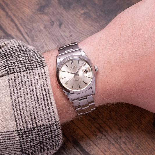 1966 Rolex Oysterdate Precision 6694 on Rivet Bracelet
