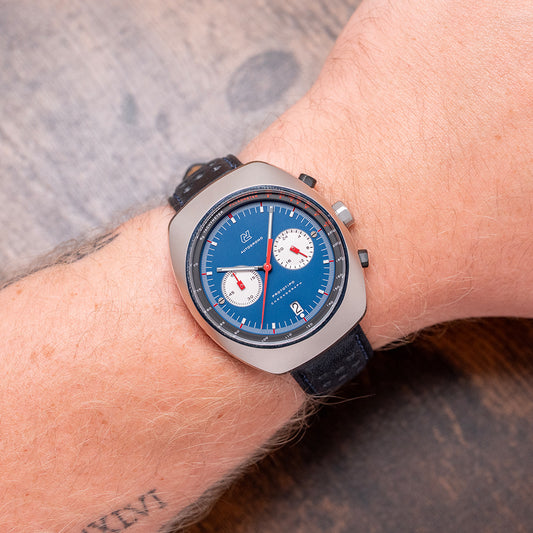 2024 Autodromo Prototipo Chronograph Blue 42mm