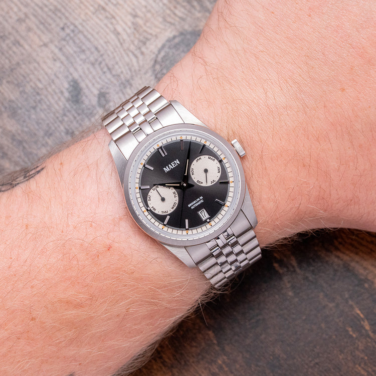 2023 Maen Brooklyn 36mm Triple Calendar Automatic