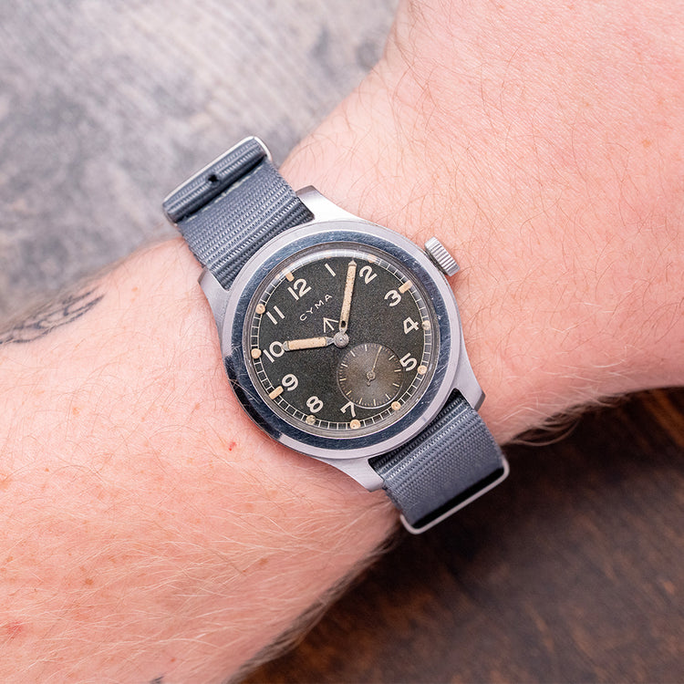 1945 CYMA 'Dirty Dozen' W.W.W. WWII Military Watch 38mm