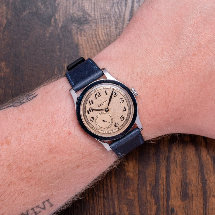 2022 Baltic MR01 Salmon Dial Automatic Micro-Rotor 36mm