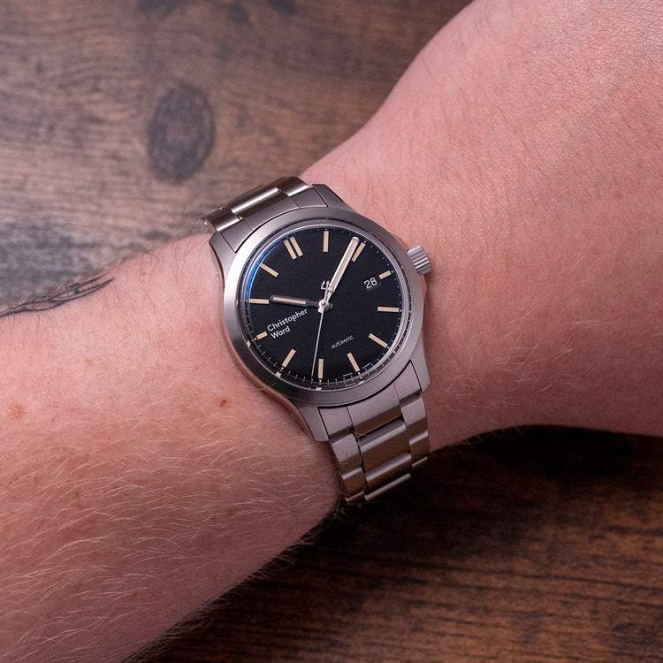 2018 Christopher Ward C65 Trident Vintage on Bracelet