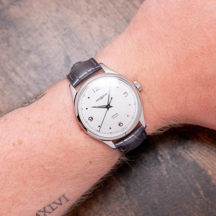 2026 Montblanc Heritage Automatic 40mm Silver Dial MB119943