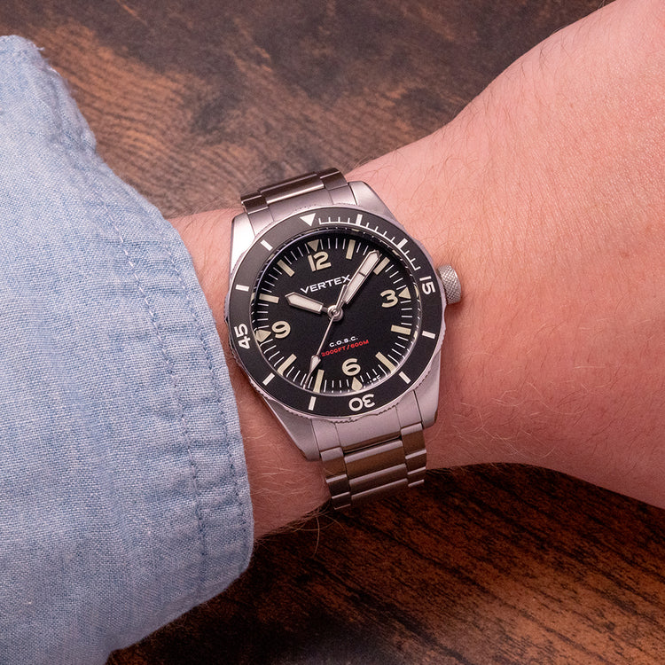 2022 Vertex M60 AquaLion No-Date on Bracelet
