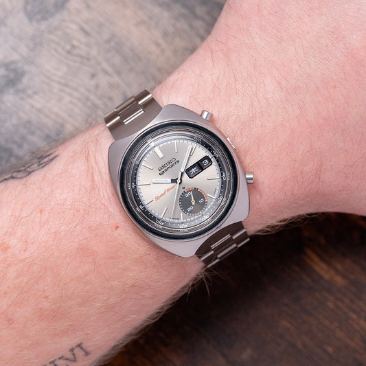 1971 Seiko 5 Sports SpeedTimer Chronograph 41mm 6139-7020