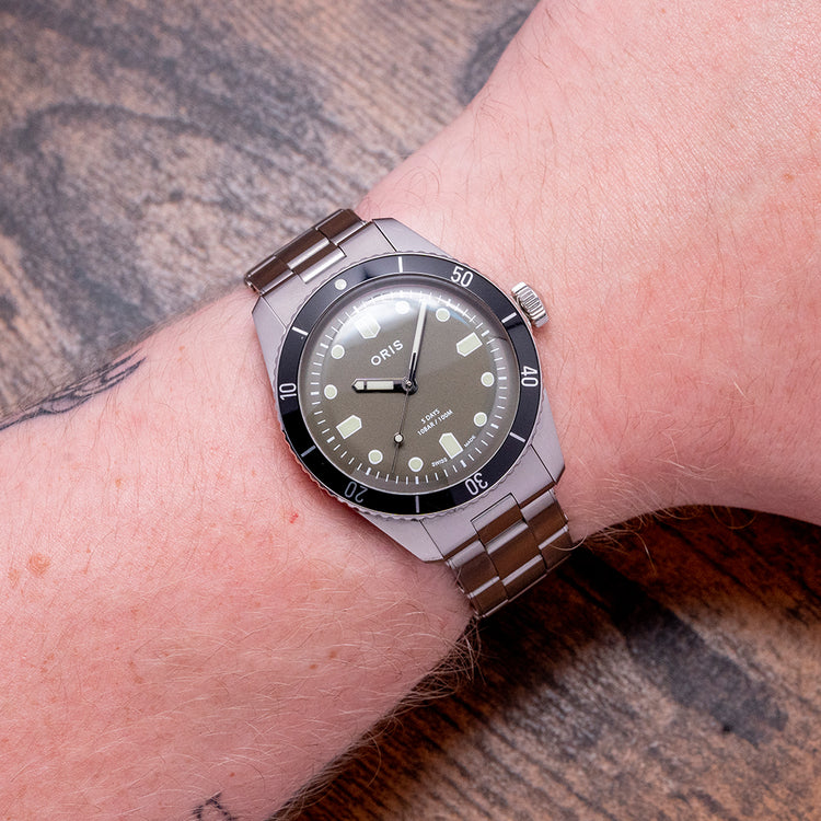 2021 Oris X Hodinkee Calibre 400 Limited Edition 01 400 7774 4087