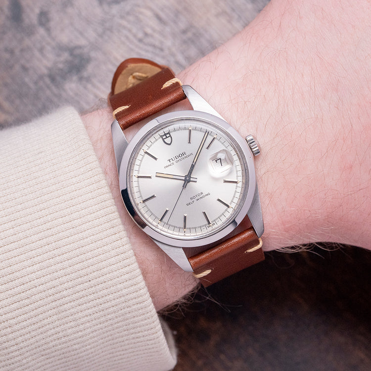 1983 Tudor Prince Oysterdate Jumbo 38mm Silver 90800