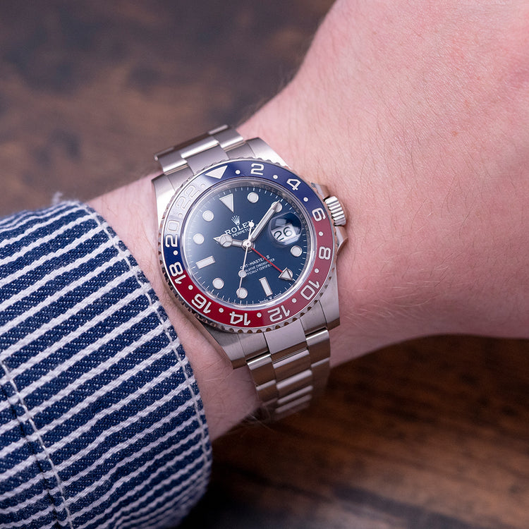 2019 Rolex GMT-Master II 18ct White Gold Pepsi 126719BLRO