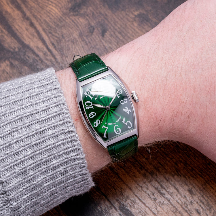 2016 Franck Muller Cintrée Curvex Green Automatic 5850