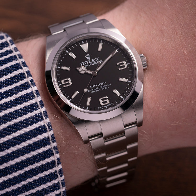 2019 Rolex Explorer 1 39mm 214270 Box & Papers