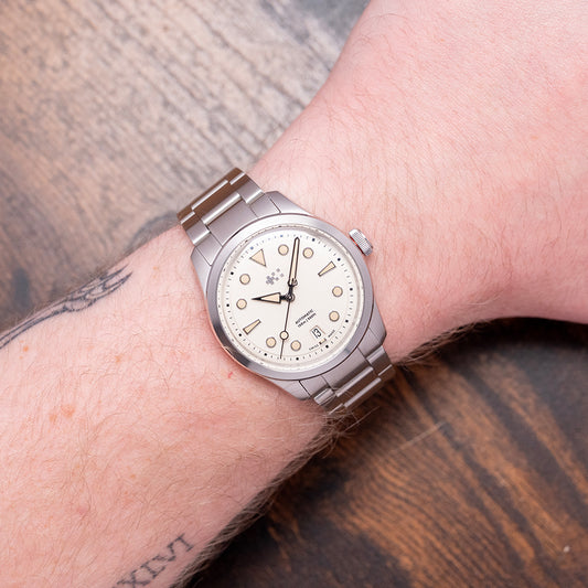 2024 Christopher Ward C65 Dune 38mm on Bracelet