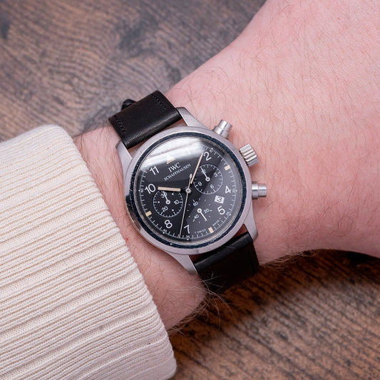 1990s IWC Flieger Chronograph IW3741 Quartz JLC Cal. 630 36mm