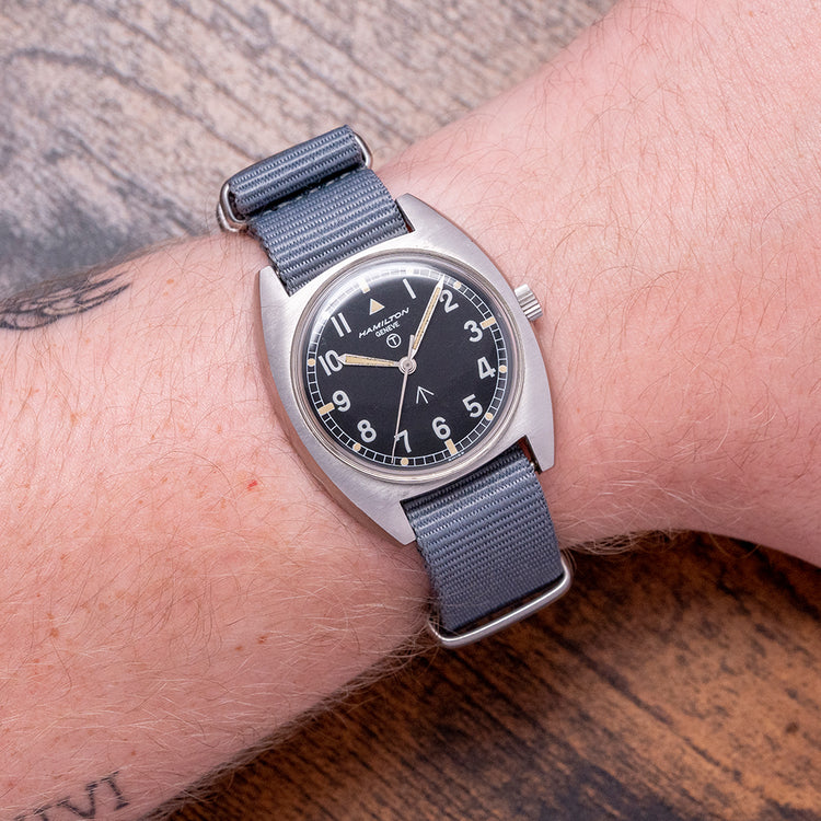 1974 Hamilton Geneve 6bb RAF Issued Military Watch