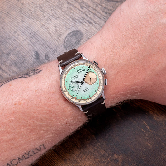 2020s Studio Underd0g Series 01 Mint Ch0c Chip Chronograph