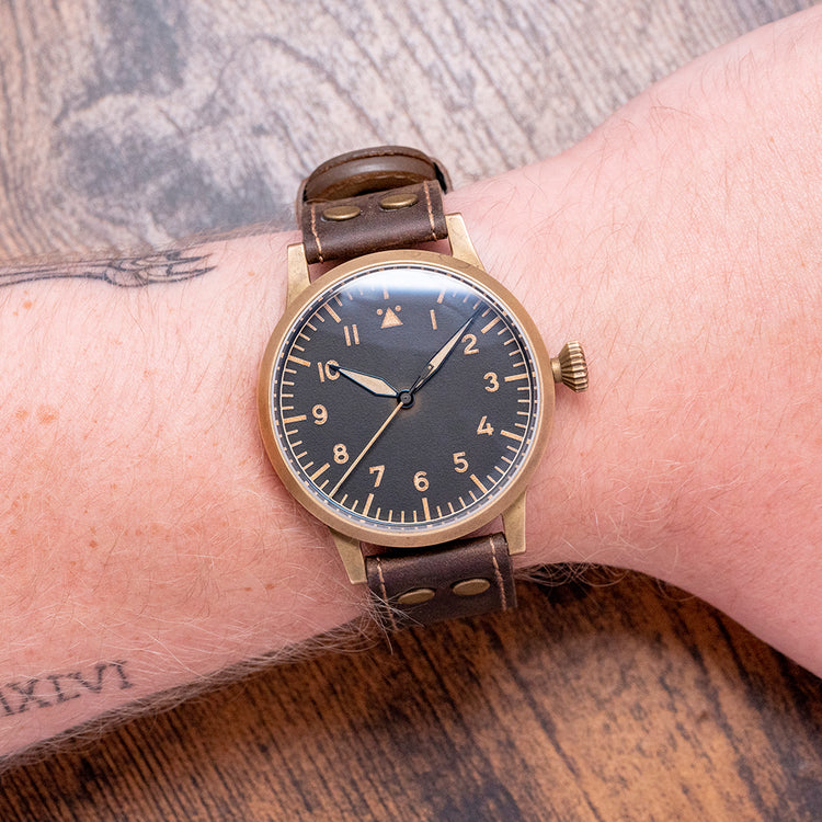 2018 Laco Westerland Bronze 45mm Manually Wound