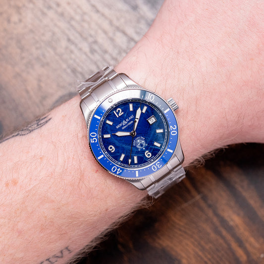 2025 Montblanc Iced Sea Automatic Blue 41mm 129369