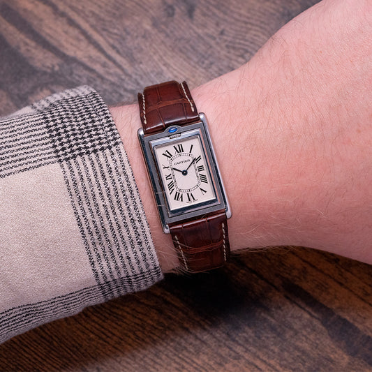 2001 Cartier Tank Basculante Mechanical 2390 25.5mm