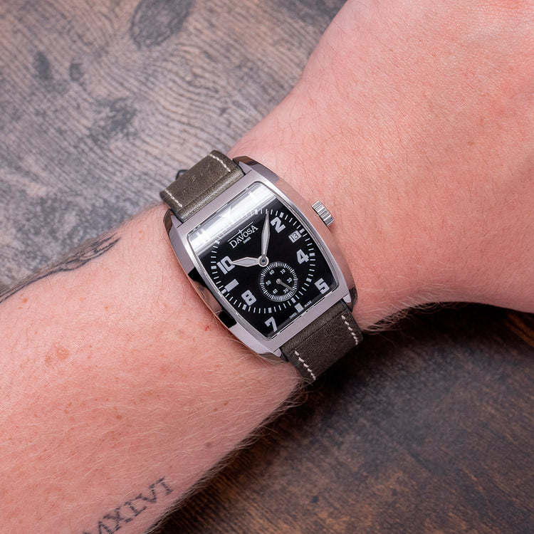 2022 Davosa Evo 1908 Automatic Black 36x49mm 161.575.56