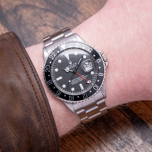 1973 Rolex GMT-Master Black 1675 Owned by Doug Flett