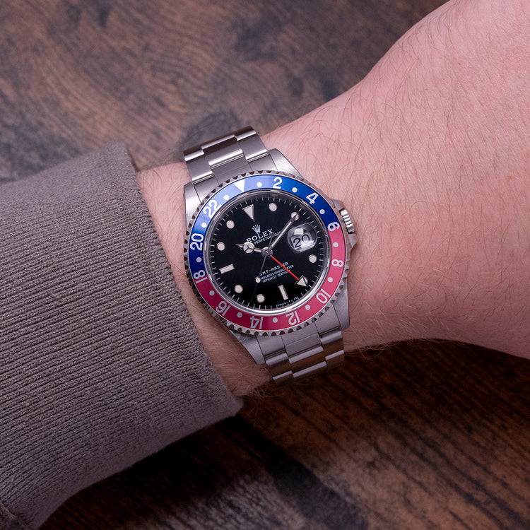 1996 Rolex GMT-Master "Pepsi" Faded Bezel 16700