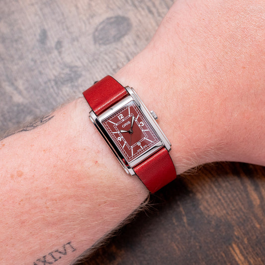 2023 Oris Rectangular Bordeaux Automatic 25.5 x 38mm ‘Tank’