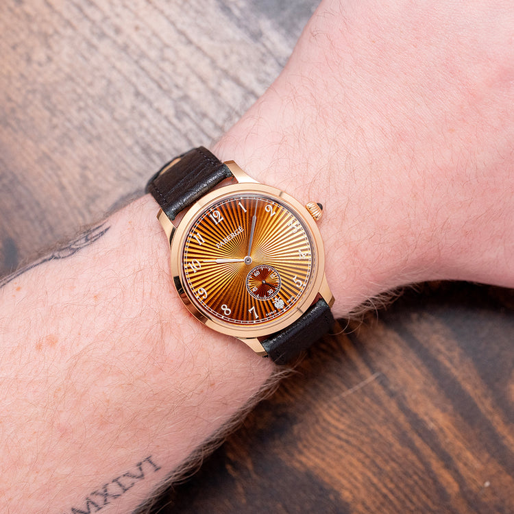 2011 Fabergé Agathon Small Seconds 18ct Rose Gold 40mm