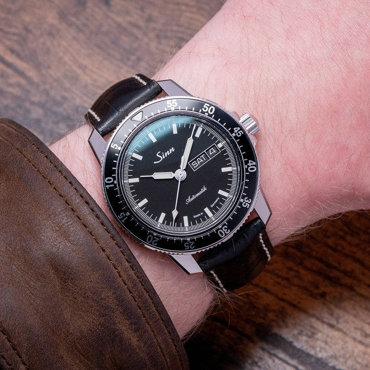 2022 Sinn 104 ST SA Black Automatic on Strap