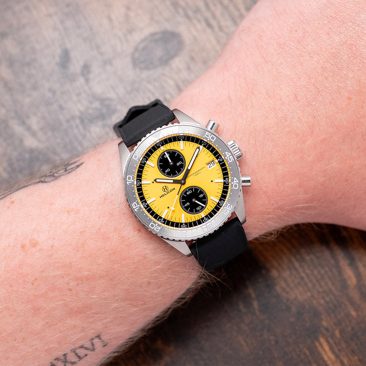 2026 Helicon Professional Chronograph Ion Yellow 41mm