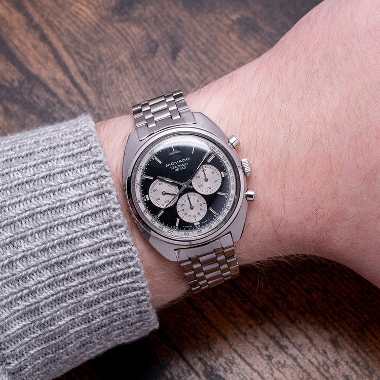 1970s Movado Datron HS 360 Sub Sea El Primero 37.5mm