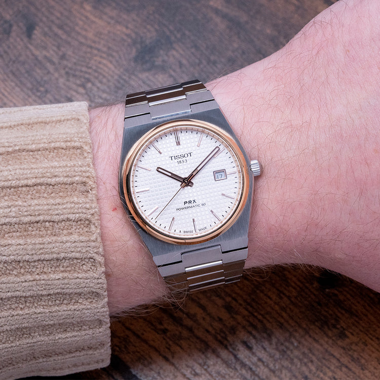 2023 Tissot PRX 40mm Automatic Steel & Gold