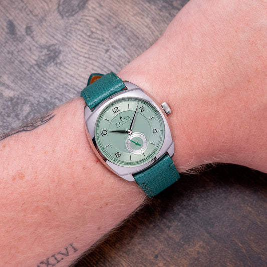 2022 Farer Mansfield Green Cushion Case 38.5mm